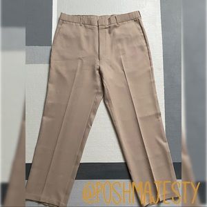 Men’s Vintage Tan Levi’s Action Slacks (Size W36 x L30)